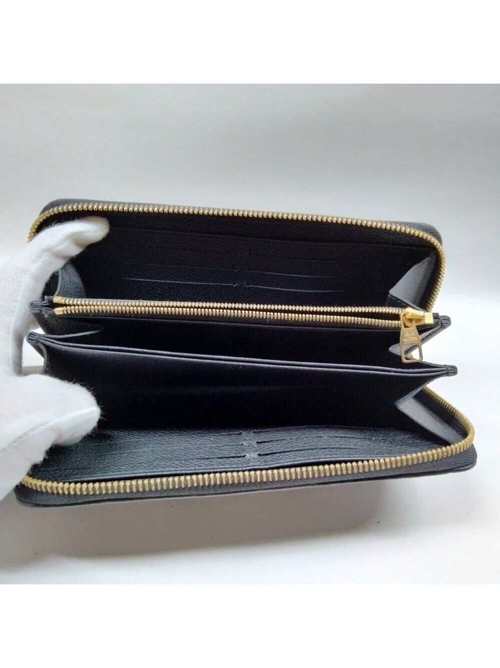 Louis Vuitton LV Long Wallet Black Monogram Empreinte 420-071625 - Picture 5 of 9